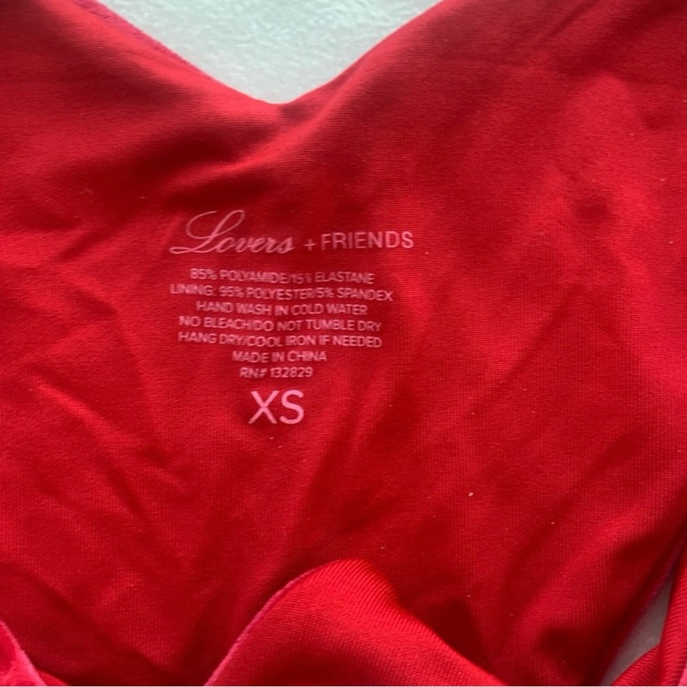 Revolve Red Bikini Set - image 4